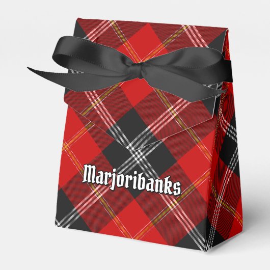Clan Marjoribanks Tartan Geschenkschachtel (Vorderseite)