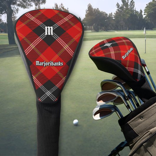 Clan Marjoribanks Tartan Golf Headcover