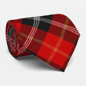 Clan Marjoribanks Tartan Krawatte (Gerollt)