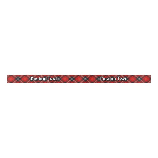 Clan Marjoribanks Tartan Satinband (Vorderseite)