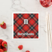 Clan Marjoribanks Tartan Serviette (Beispiel)
