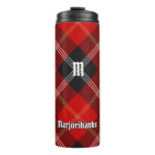 Clan Marjoribanks Tartan Thermosbecher (Vorderseite)