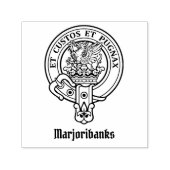 Clan Marjoribanks Wappen Permastempel (Design)