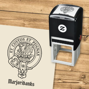 Clan Marjoribanks Wappen Permastempel
