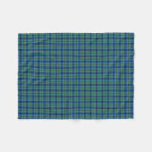 Clan-MarshallTartan Fleecedecke (Vorderseite (Horizontal))
