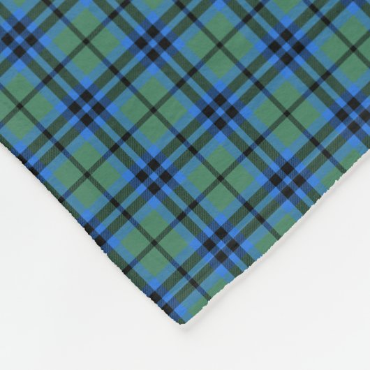 Clan-MarshallTartan Fleecedecke (Ecke)