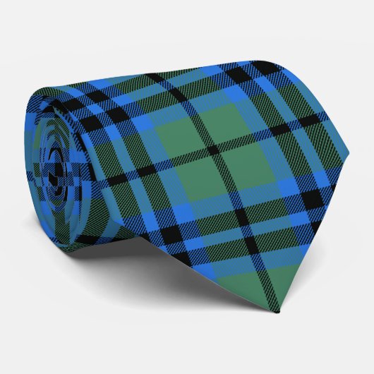 Clan-MarshallTartan Krawatte (Gerollt)