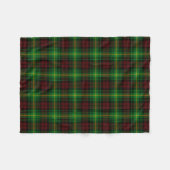 Clan Martin Tartan Kariert Fleecedecke (Vorderseite (Horizontal))