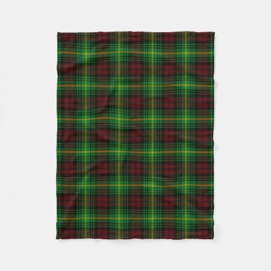 Clan Martin Tartan Kariert Fleecedecke (Vorderseite)