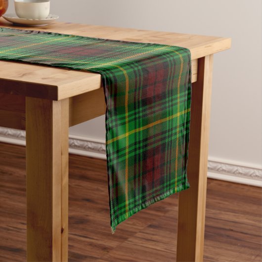 Clan Martin Tartan Kariert Großer Tischläufer (Beispiel)
