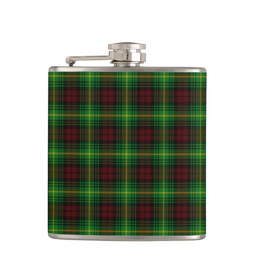Clan-MartinTartan Flachmann (Vorderseite)