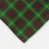 Clan-MartinTartan Fleecedecke (Ecke)
