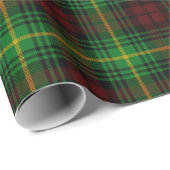 Clan-MartinTartan Geschenkpapier (Rolleneckpunkt)