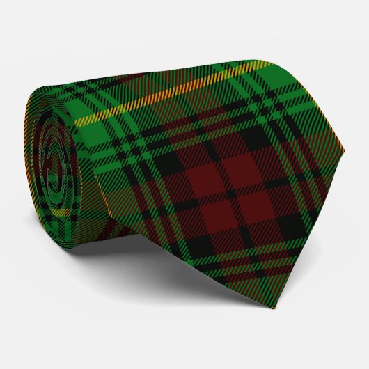 Clan-MartinTartan Krawatte (Gerollt)