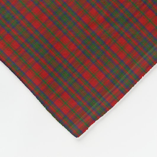 Clan Matheson Tartan Fleecedecke (Ecke)