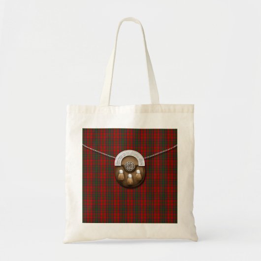 Clan Matheson Tartan und Sporran Tragetasche (Vorne)