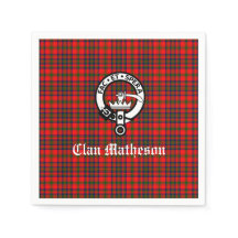 Clan Matheson Wappen Abzeichen und Tartan