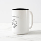 Clan Mathieson Kaffee-Tasse Zweifarbige Tasse (VorderseiteRechts)