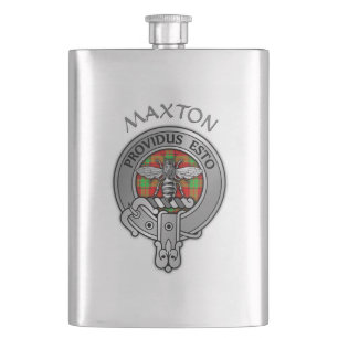 Clan Maxton Wappen Flachmann