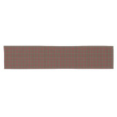 Clan Maxwell Brown und Red Scottish Hunting Tartan Kurzer Tischläufer (Horizontal)