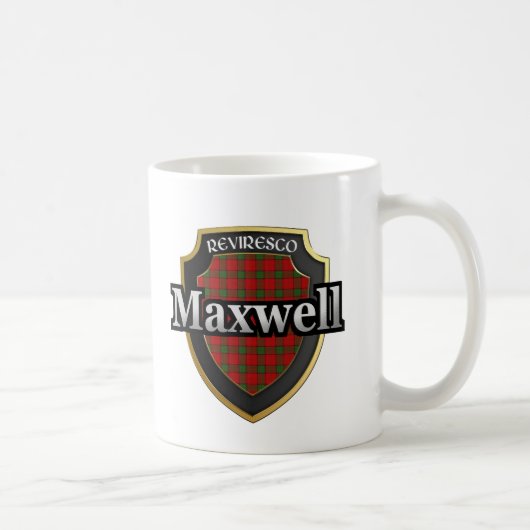 Clan Maxwell Scottish Dynsty Tartan Tasse Cups (Rechts)