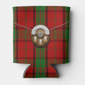 Clan Maxwell Tartan und Sporran Dosenkühler (Vorderseite)