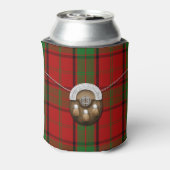 Clan Maxwell Tartan und Sporran Dosenkühler (Kanne Rückseite)