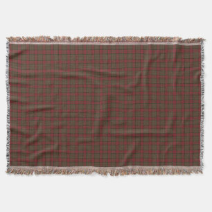 Clan Maxwell Weathered Jagd Tartan Decke