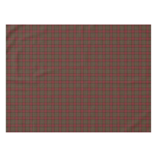 Clan Maxwell Weathered Jagd Tartan Tischdecke (Vorderseite (Horizontal))