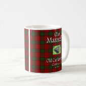Clan-Maxwells alter Caerlaverock Kaffee Co. Kaffeetasse (VorderseiteRechts)