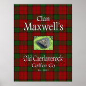 Clan Maxwells Old Caerlaverock Coffee Co. Poster (Vorne)