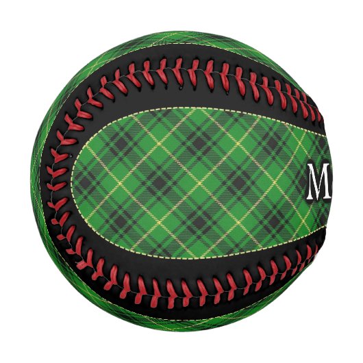 Clan McArthur MacArthur Scottish Tartan Baseball (Vorderseite Links)
