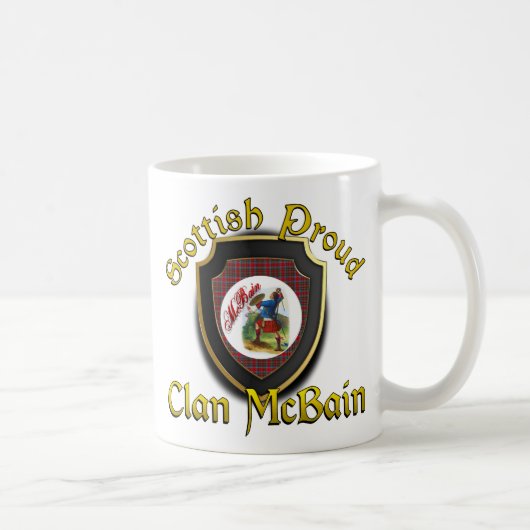 Clan McBain Scottish Proud Cups Tasse (Rechts)