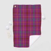 Clan McCall - Kaithness Scottish Tartan Golfhandtuch (Insitu)
