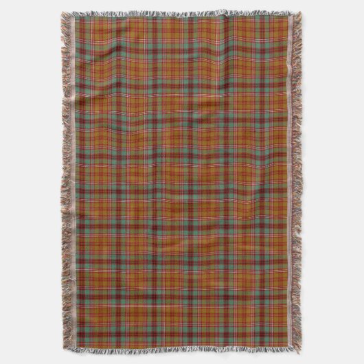 Clan McCall Tartan Decke (Vorderseite Vertikal)