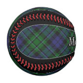 Clan McCallum MacCallum Scottish Dream Tartan Baseball (Vorderseite Links)