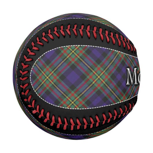 Clan McClellan MacLellan Scottish Dream Tartan Baseball (Vorderseite Links)