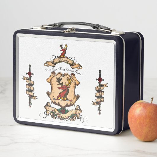 Clan McCorkle Metall Brotdose (Beispiel)