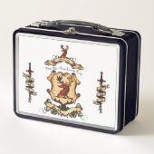 Clan McCorkle Metall Brotdose (Vorderseite)