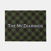 Clan McDiarmid MacDiarmid Tartan Welcome Mat Fußmatte (Vorderseite)