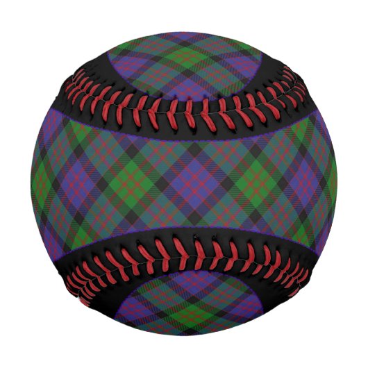 Clan McDonald MacDonald Scottish Tartan Baseball (Rückseite)