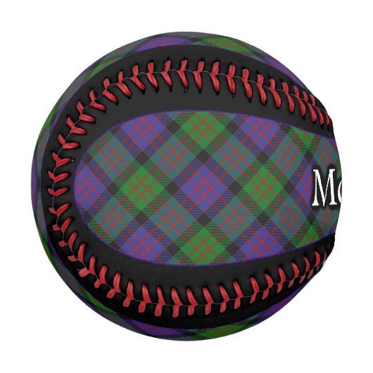 Clan McDonald MacDonald Scottish Tartan Baseball (Vorderseite Links)