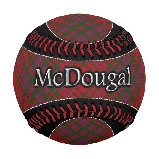 Clan McDougal MacDougall Scottish Dream Tartan Baseball (Vorderseite)