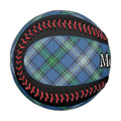Clan McDowell MacDowall Scottish Tartan Baseball (Vorderseite Links)