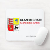 Clan McGrath Mäusematte Mousepad (Mit Mouse)