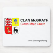 Clan McGrath Mäusematte Mousepad (Vorne)