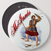 Clan McInnis Scottish Dream Button (Vorne & Hinten)