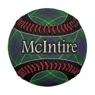 Clan McIntire MacIntyre Scottish Dream Tartan Baseball