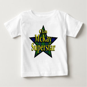 Clan McKay Superstar-Säuglings-T - Shirt