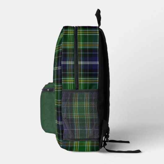 Clan McKellar Kariert Mit Monogramm Bedruckter Rucksack (Rechts)
